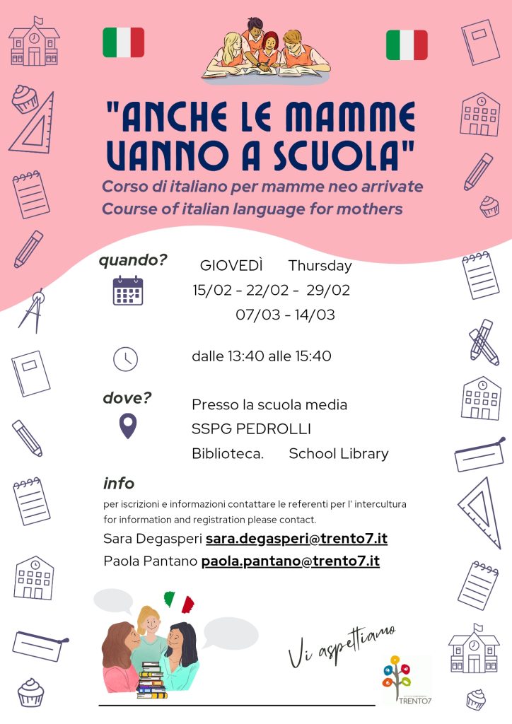 locandina corso per mamme